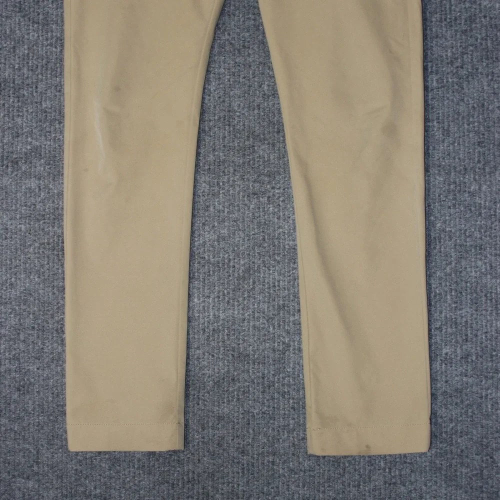 J‎ Crew Flex Slim Chino Pants Mens W31 L32 Tan Khaki Stretch Casual Workwear